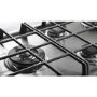 Electrolux EGH6343LOX 60cm Four Burner Gas Hob Stainless Steel With Cast Iron Pan Stands