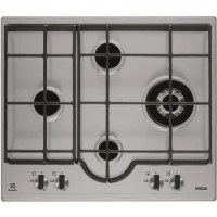 Electrolux EGH6343LXX 60cm Four Burner Gas Hob Stainless Steel