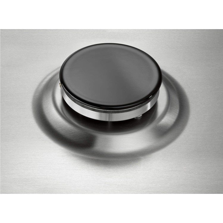 Electrolux EGH7353SOX 75cm Five Burner Gas Hob Stainless Steel With Cast Iron Pan Stands