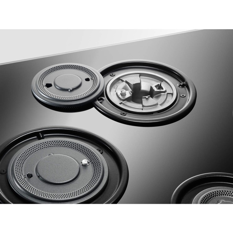 Electrolux EGT7657NOK 5 Burner Gas-on-glass Hob Black