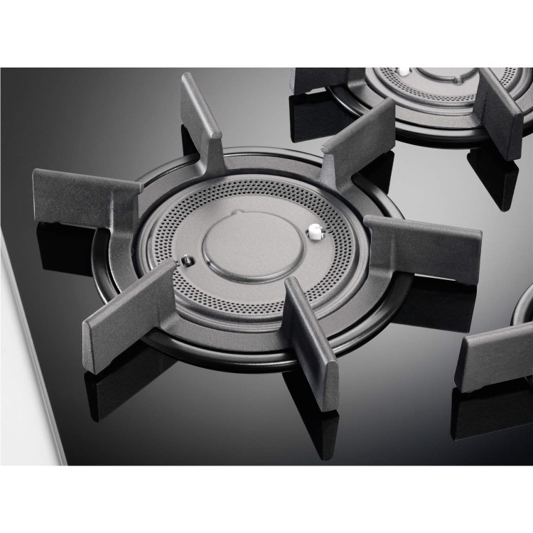 Electrolux EGT7657NOK 5 Burner Gas-on-glass Hob Black