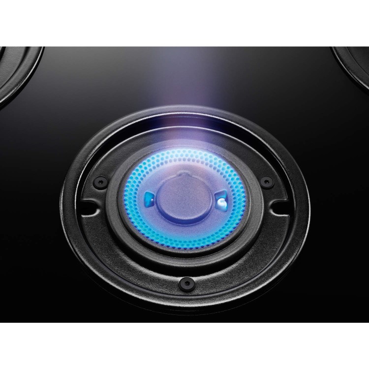 Electrolux EGT7657NOK 5 Burner Gas-on-glass Hob Black