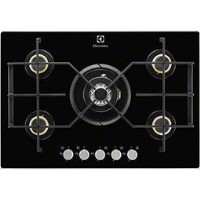 Electrolux EGT7355NOK 5 Burner 74cm Gas-on-glass Hob - Black
