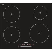 Siemens EH601FE17E 57cm Wide Touch Control Four Zone Induction Hob - Black