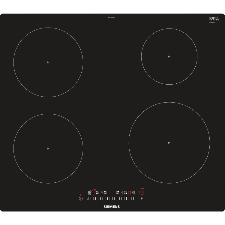 Siemens iQ300 58cm 4 Zone Induction Hob