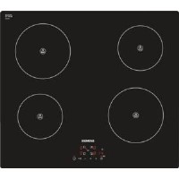 Siemens EH611BA18E 59cm Wide Touch Control Four Zone Induction Hob - Black