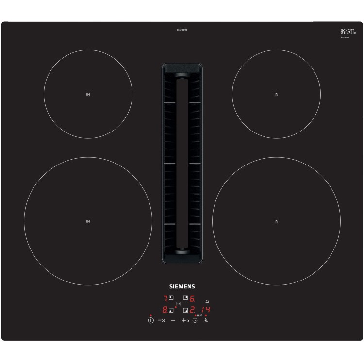 Siemens iQ300 inductionAir 60cm 4 Zone Venting Induction Hob