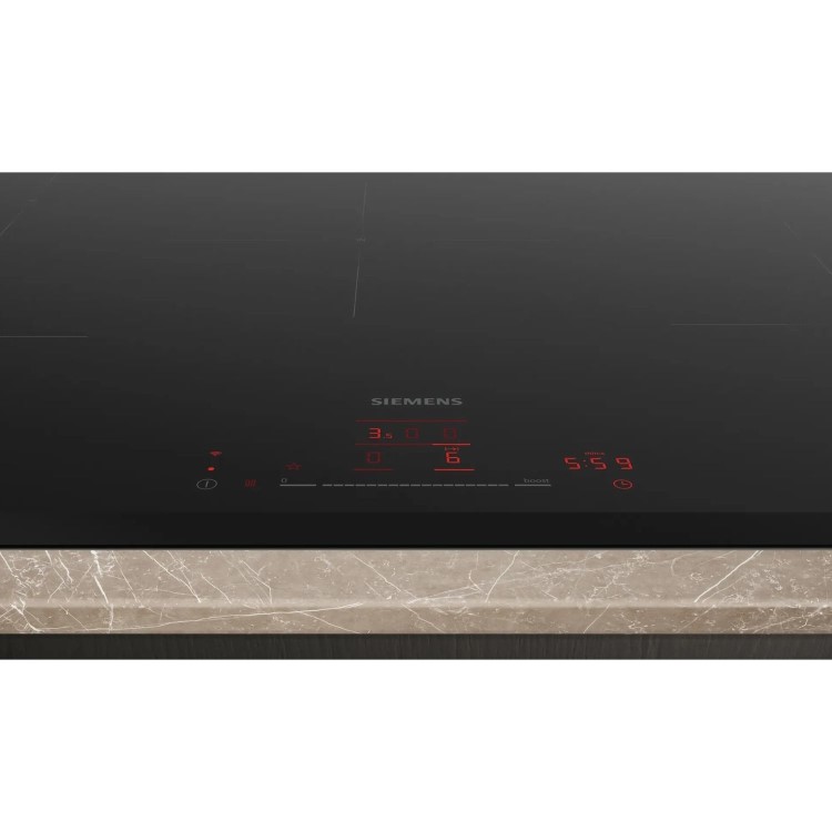 Siemens iQ100 Series 80cm 5 Zone Induction Hob - Black