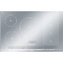 Siemens EH879SP17E iQ700 touchSlider Control 81cm Wide Induction Hob With FlexInduction Zone Metal Look Glass