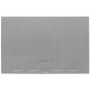 Siemens EH879SP17E iQ700 touchSlider Control 81cm Wide Induction Hob With FlexInduction Zone Metal Look Glass