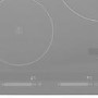Siemens EH879SP17E iQ700 touchSlider Control 81cm Wide Induction Hob With FlexInduction Zone Metal Look Glass