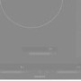 Siemens EH879SP17E iQ700 touchSlider Control 81cm Wide Induction Hob With FlexInduction Zone Metal Look Glass