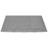 Siemens EH879SP17E iQ700 touchSlider Control 81cm Wide Induction Hob With FlexInduction Zone Metal Look Glass