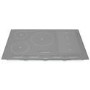 Siemens EH879SP17E iQ700 touchSlider Control 81cm Wide Induction Hob With FlexInduction Zone Metal Look Glass