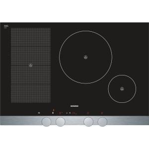 Siemens EH885DN12E StudioLine 81cm Wide Four Zone Induction Hob With FlexInduction Zone - Black