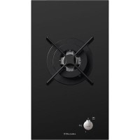 Electrolux EHG30830K Wok Burner Domino 30cm Gas-on-glass Hob Black