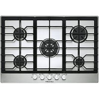Electrolux EHG7822X Insight 75cm Gas Hob with Cast Iron Pan Support in Stainless steel