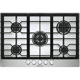 Electrolux EHG7822X Insight 75cm Gas Hob with Cast Iron Pan Support in Stainless steel