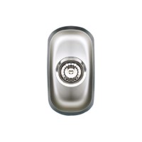 Astracast EHH1XXHOMESK Echo H1' Undermount Half Bowl Polished Stainless Steel Sink