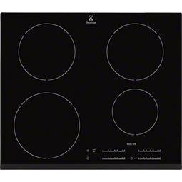 Electrolux EHH6540FOK 59cm Wide Black Four Zone Induction Hob