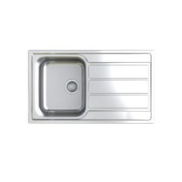 Astracast EI0390SNC1 Rectangular Inset Single Bowl Stainless Steel Sink