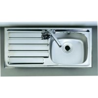 Astracast EI0500SX Jade M500' 930x430mm Single Bowl Reversible Drainer Stainless Steel Sink
