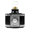 GRADE A1 - electriQ 10-in-1 1100W Multifunctional Food Processor in Stainless Steel and Black