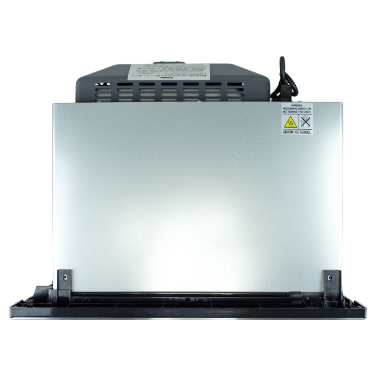 GRADE A1 - ElectrIQ 25L Frameless Built-in digital Combination Microwave in Stainless Steel