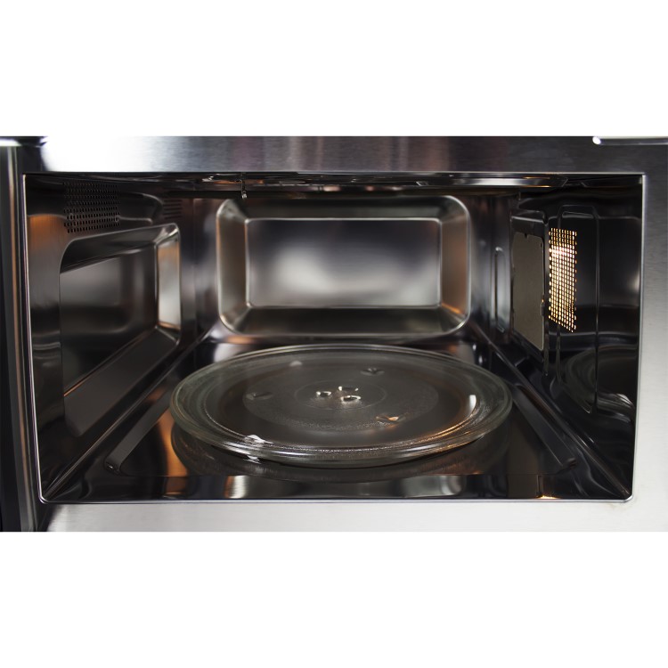 GRADE A2 - electriQ 40L 1000W Freestanding Digital Combination Microwave in Stainless Steel