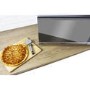 GRADE A2 - electriQ 40L 1000W Freestanding Digital Combination Microwave in Stainless Steel