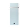 GRADE A2 - Low Energy 850w Infrared Designer Glass Wall Mounted Heater with Towel Rail and Smart WiFi Alexa - IP24 Bathroom Safe