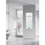 Refurbished electriQ Low Energy 850w Designer Glass Infrared Wall Mounted Heater with Towel Rail and Smart WiFi Alexa IP24 Bathroom Safe