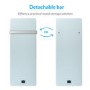 GRADE A2 - Low Energy 850w Infrared Designer Glass Wall Mounted Heater with Towel Rail and Smart WiFi Alexa - IP24 Bathroom Safe