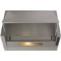 CDA 60cm Integrated Cooker Hood - Silver