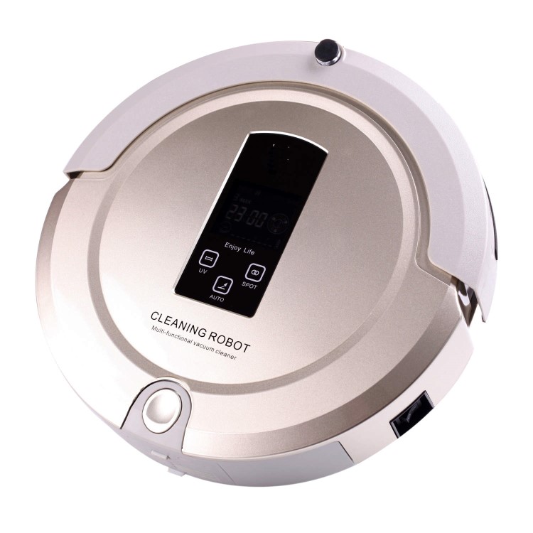electriQ eIQ-A325 Intelligent Robotic Vacuum Cleaner With UV Sterilization Self Charging