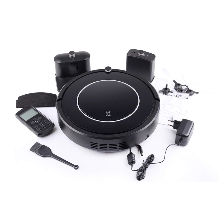 electriQ KK8 Intelligent Programmable Self Charging Robotic Vacuum Cleaner With HEPA