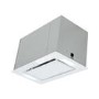 electriQ 52cm Glass Canopy Cooker Hood - White