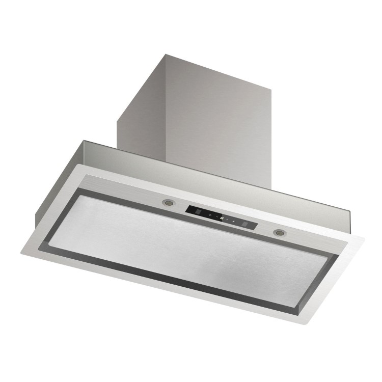 electriQ 52cm Canopy Cooker Hood - Stainless Steel