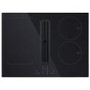 Refurbished electriQ EIQ70INDDF 70cm Venting Induction Hob with Flex Zone Black