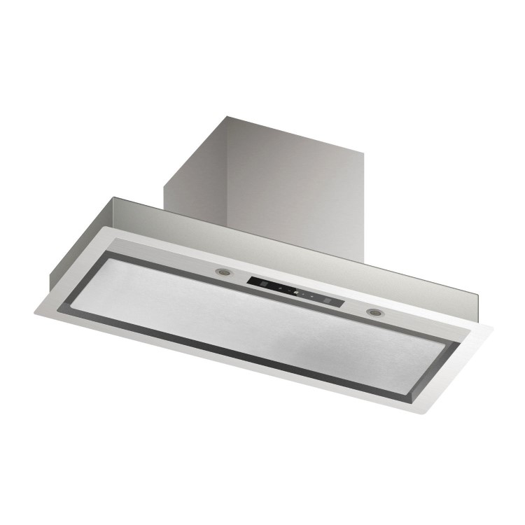 electriQ 80cm Canopy Cooker Hood - Stainless Steel