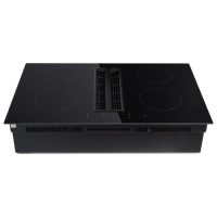 Refurbished electriQ EIQ80INDDA1 80cm 4 Zone Venting Induction Hob Black Refurbished electriQ EIQ80INDDA1 80cm 4 Zone Venting Induction Hob Black