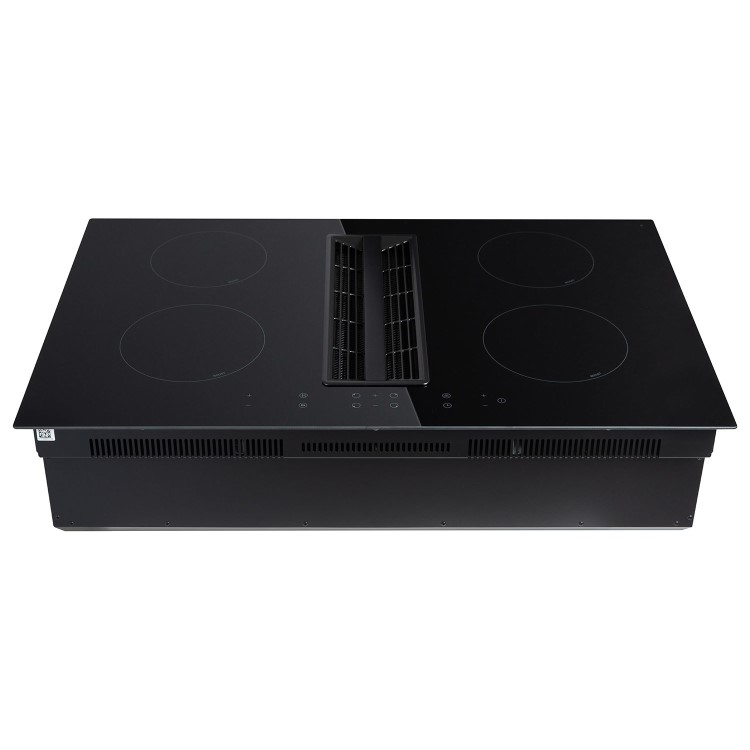 Refurbished electriQ EIQ80INDDA1 80cm 4 Zone Venting Induction Hob Black