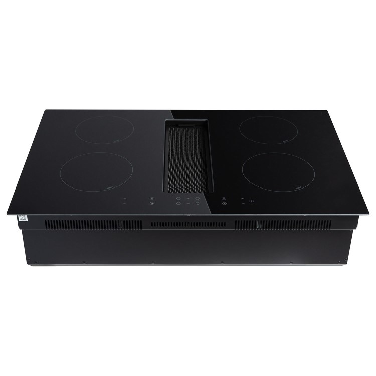 Refurbished electriQ EIQ80INDDA1 80cm 4 Zone Venting Induction Hob Black