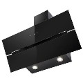 electriQ 90cm Angled Cooker Hood - Black
