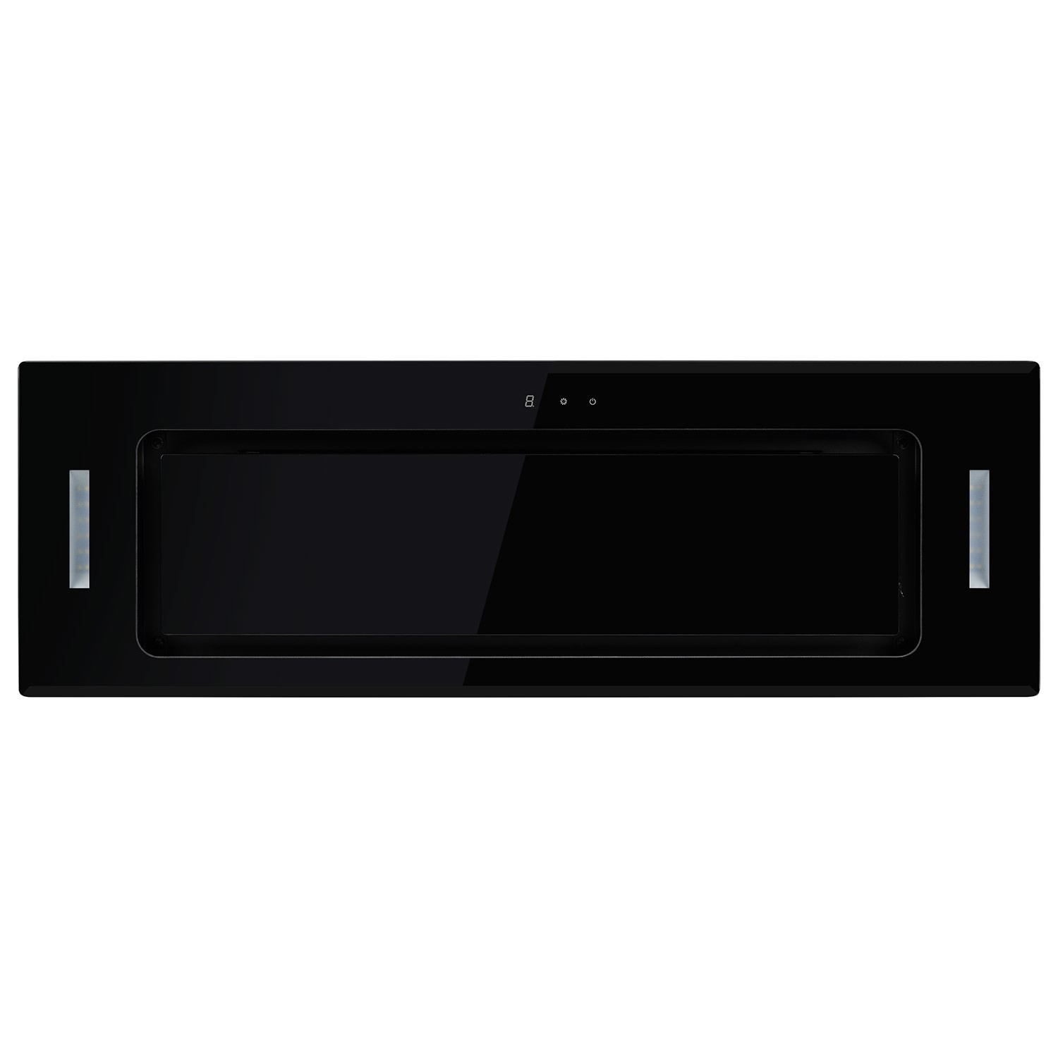 Electriq 90Cm Glass Canopy Cooker Hood  ABI-U68Dbl