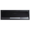 EIQ90CANGVBL electriQ 90cm Canopy Cooker Hood with Visor - Black