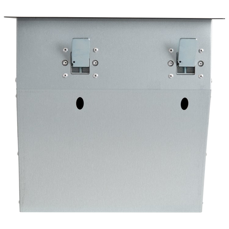 electriQ 90cm Canopy Cooker Hood with Visor - Black