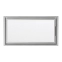 EIQ90CHBL electriQ 90cm Ceiling Cooker Hood - Stainless Steel