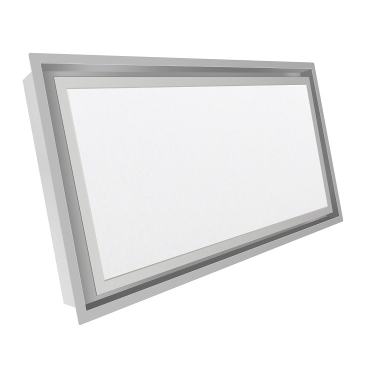 electriQ 90cm Ceiling Cooker Hood - Stainless Steel