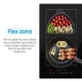 electriQ 90cm 5 Zone Induction Hob with Flex Zone